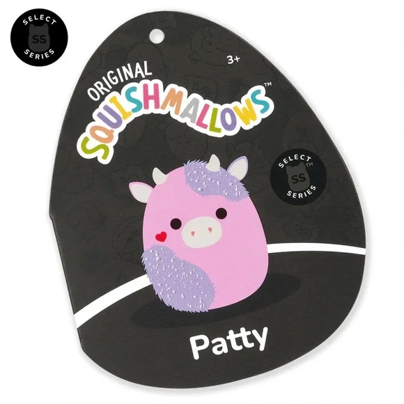 COMING SOON NWT Patty And Connor The Cow Select Series 8" Squishmallow - Picture 3 of 6
